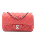 Classic Single Flap Bag Quilted Caviar Mini