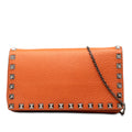 Rockstud Pouch Crossbody Bag Leather Mini