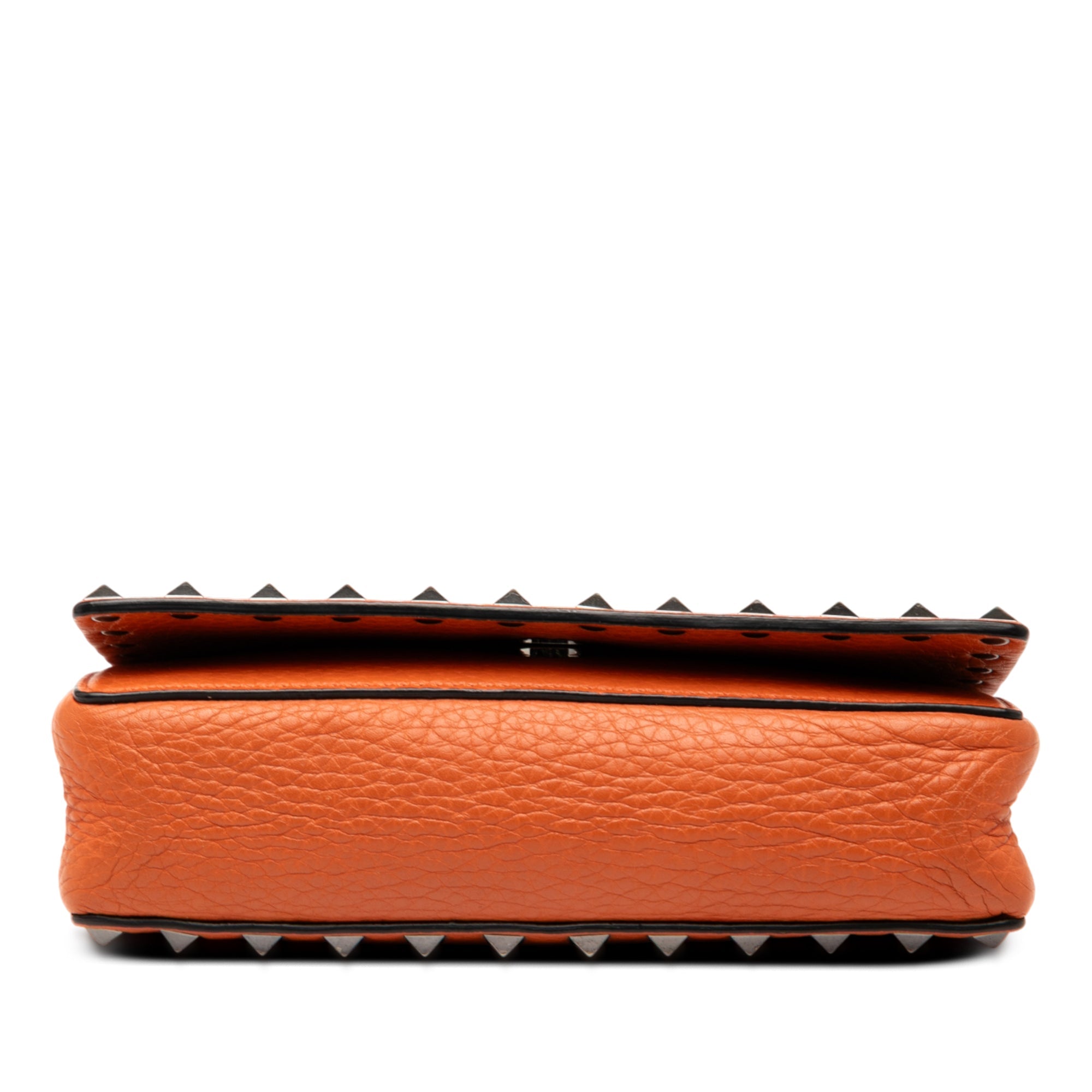 Rockstud Pouch Crossbody Bag Leather Mini