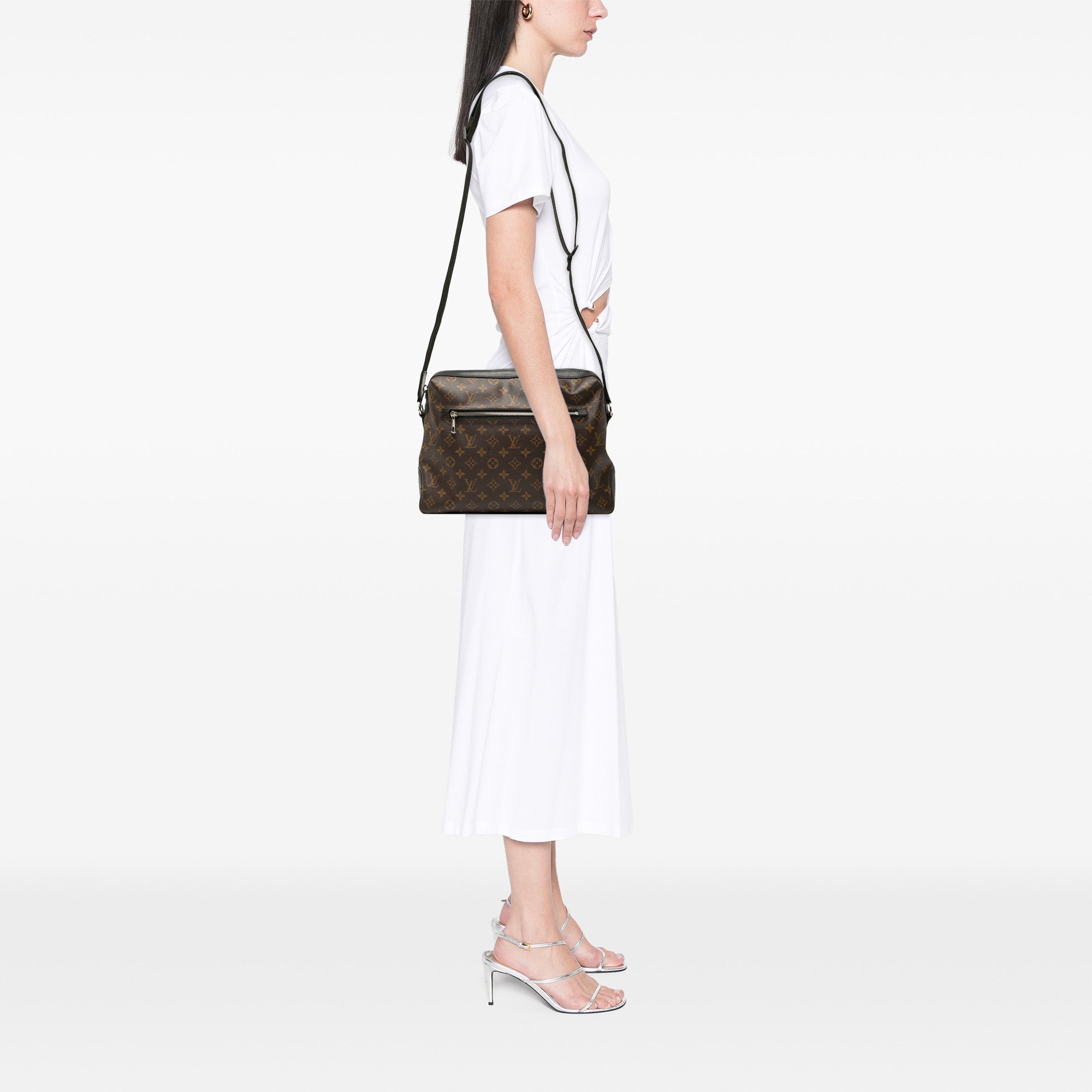 Torres Handbag Macassar Monogram Canvas GM