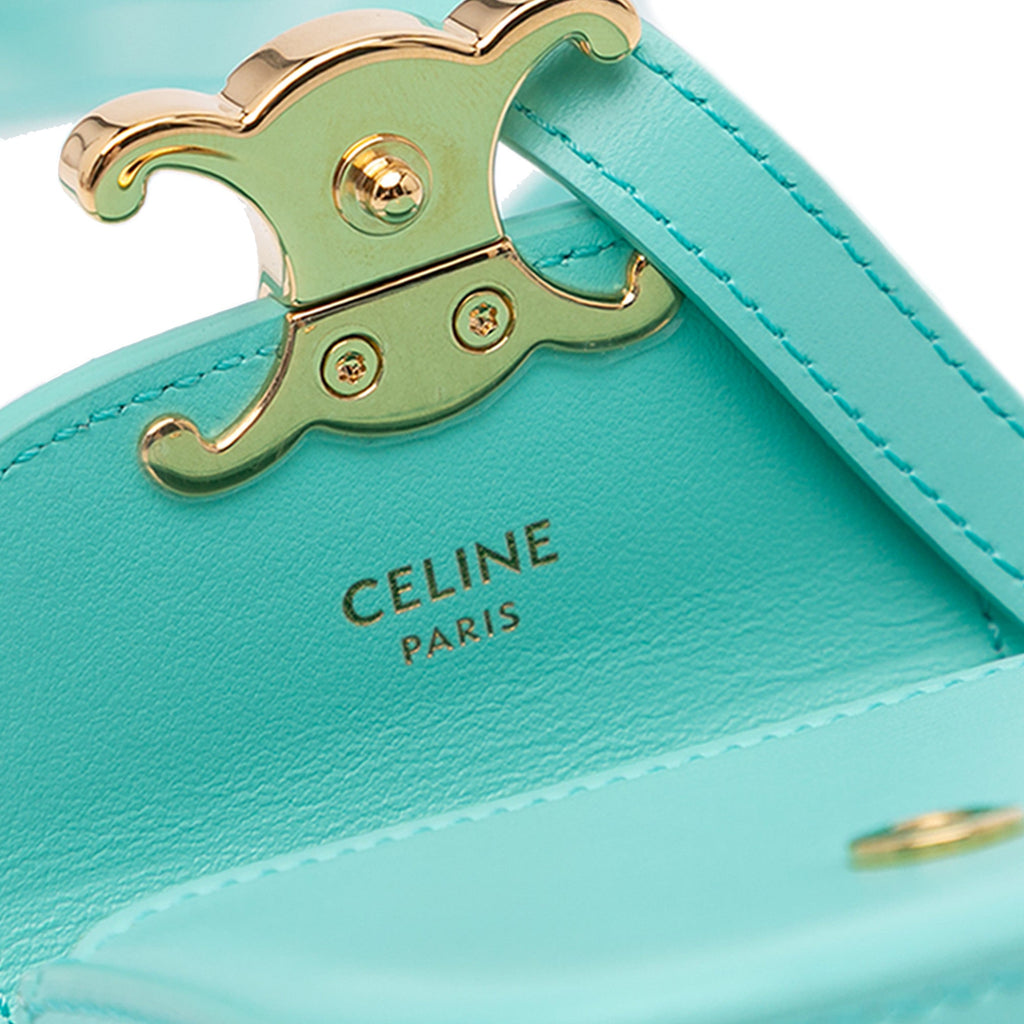 Triomphe Shoulder Bag Smooth Calfskin Mini
