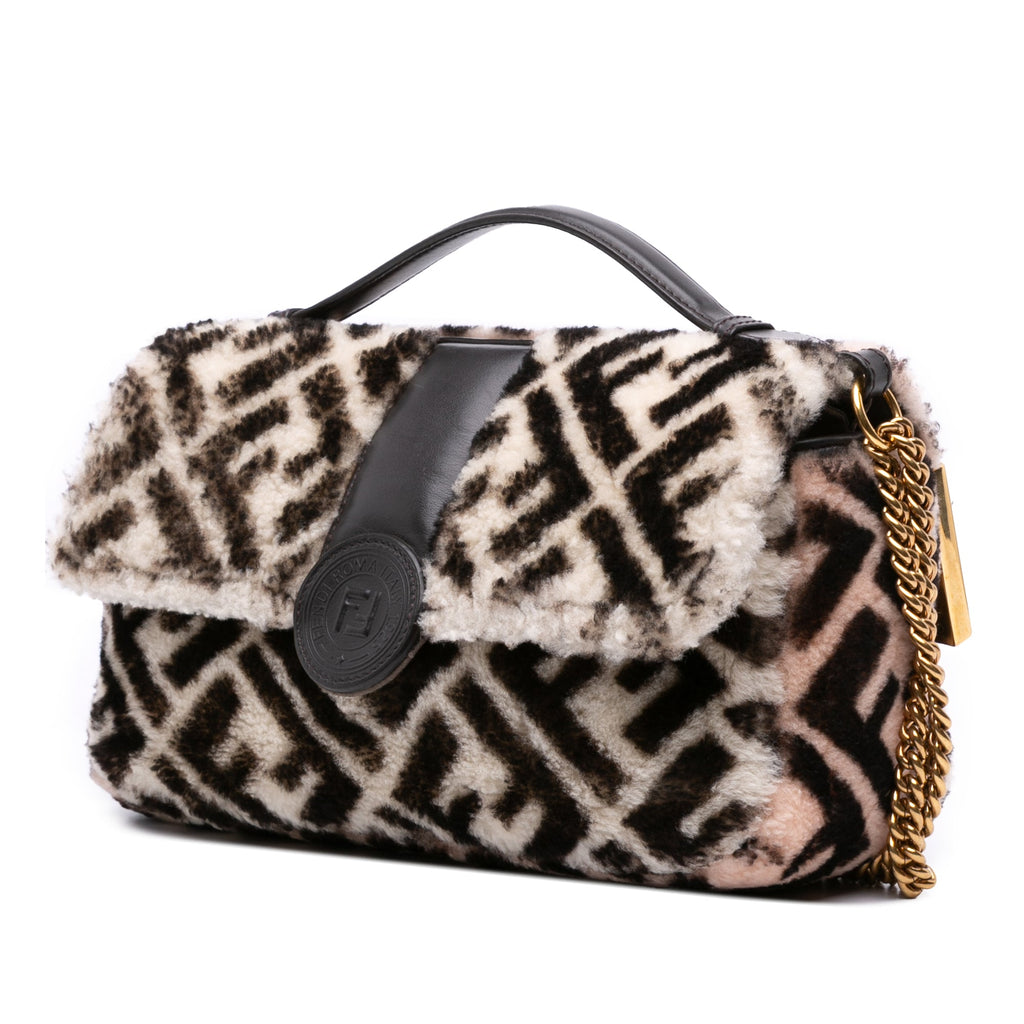 Baguette NM Bag Zucca Shearling Mini