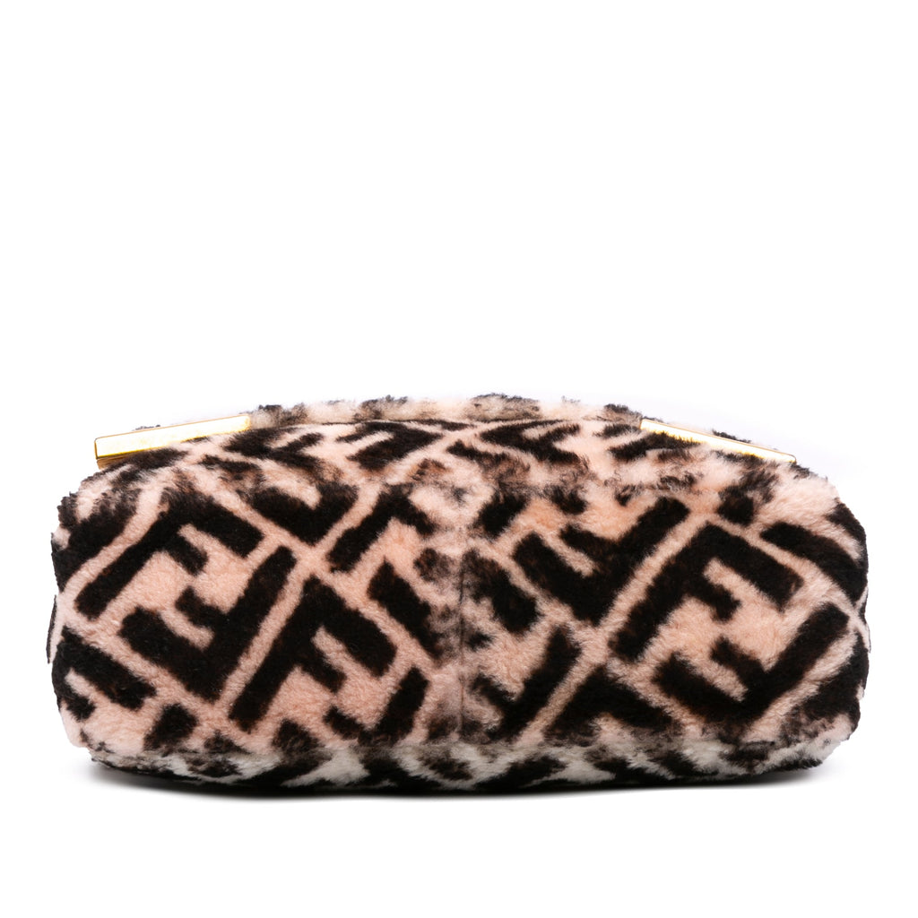 Baguette NM Bag Zucca Shearling Mini