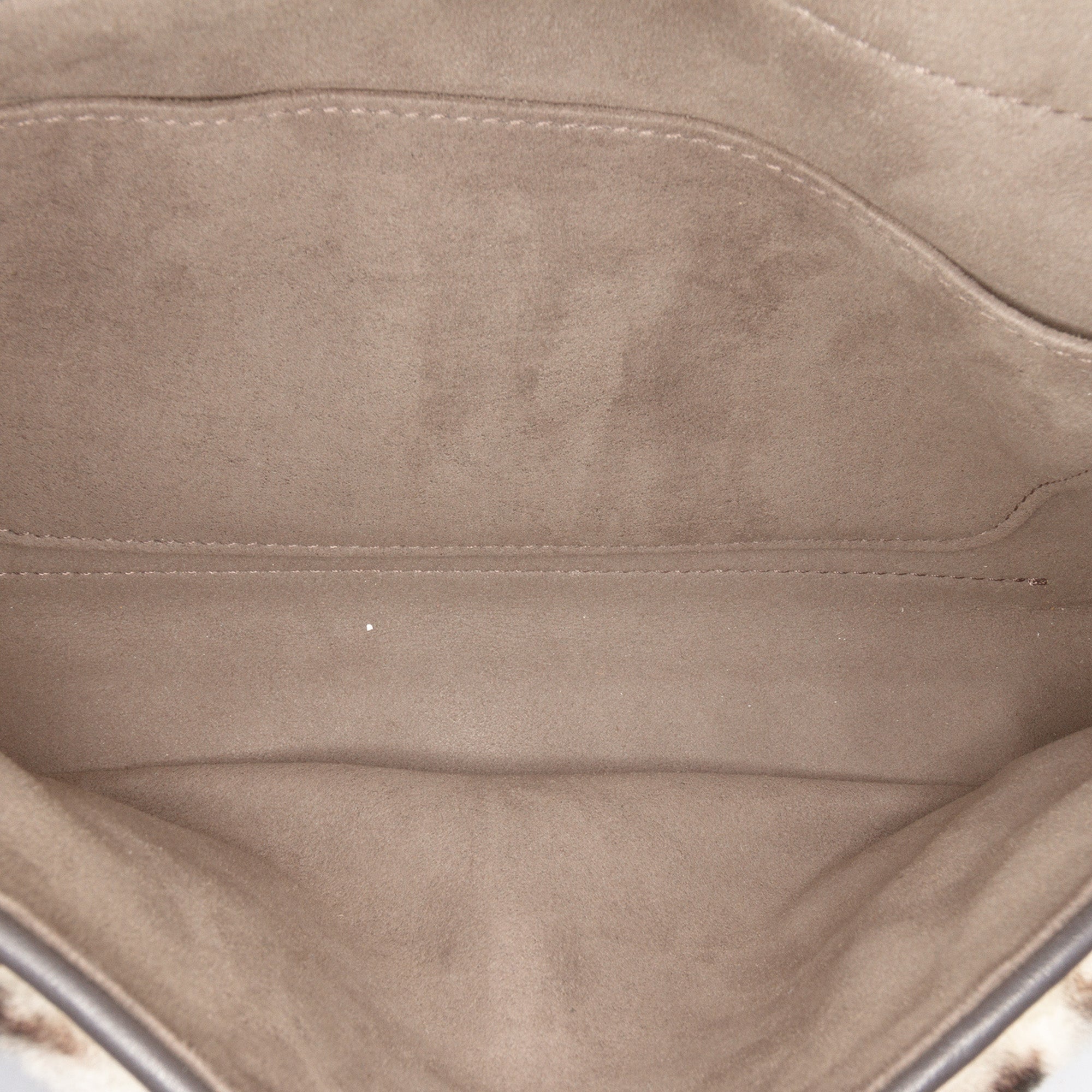 Baguette NM Bag Zucca Shearling Mini