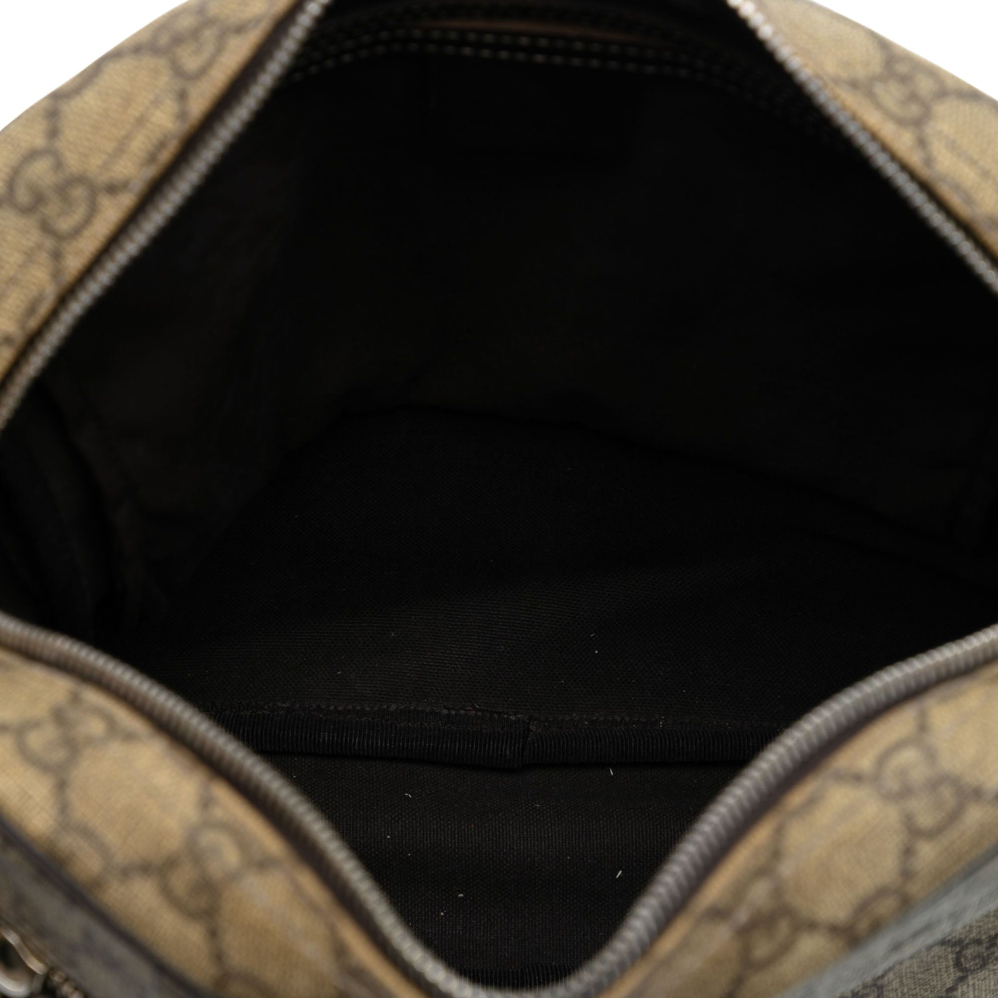 Front Zip Messenger GG Coated Canvas Medium