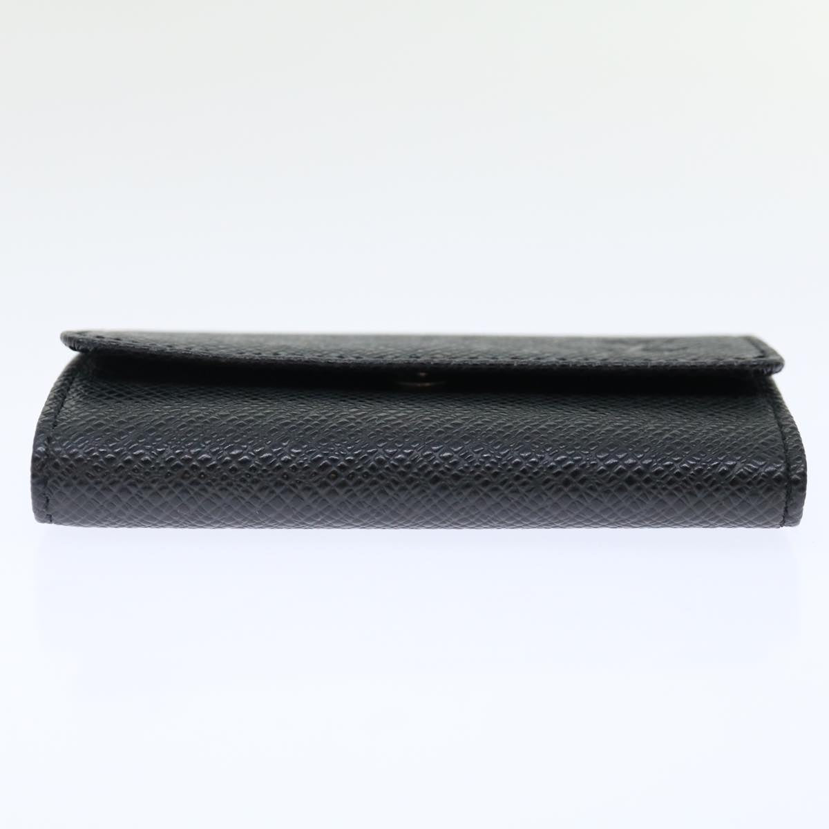 Louis Vuitton 6 Key Holder Black Leather Wallet  (Pre-Owned)