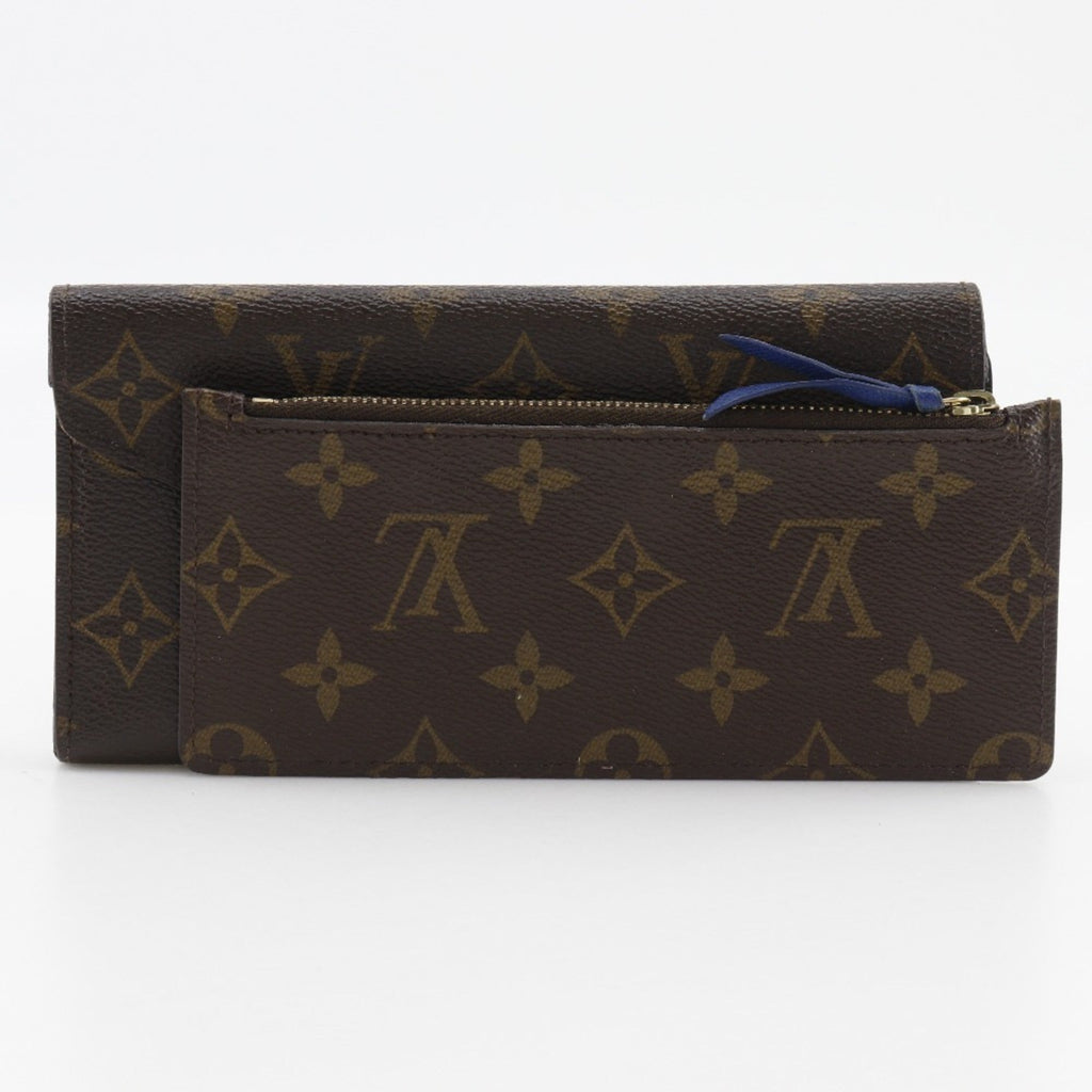 Louis Vuitton Monogram Brown Monogram Long Wallet (Bi-Fold) (Pre-Owned)