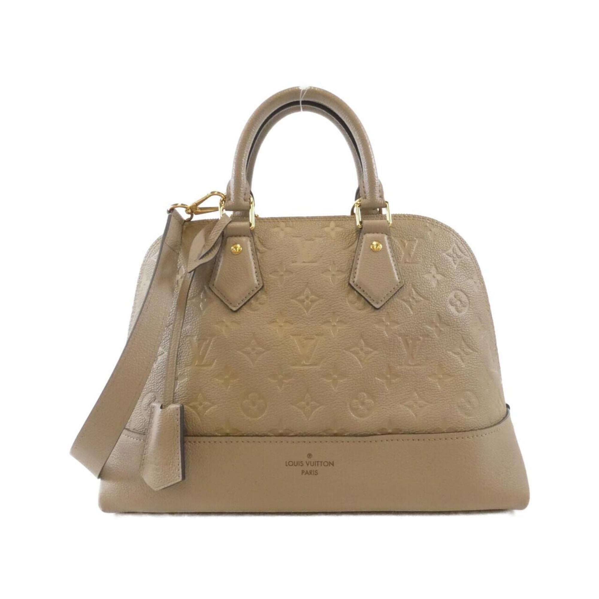 Louis Vuitton Tourterelle Leather Handbag (Pre-Owned)