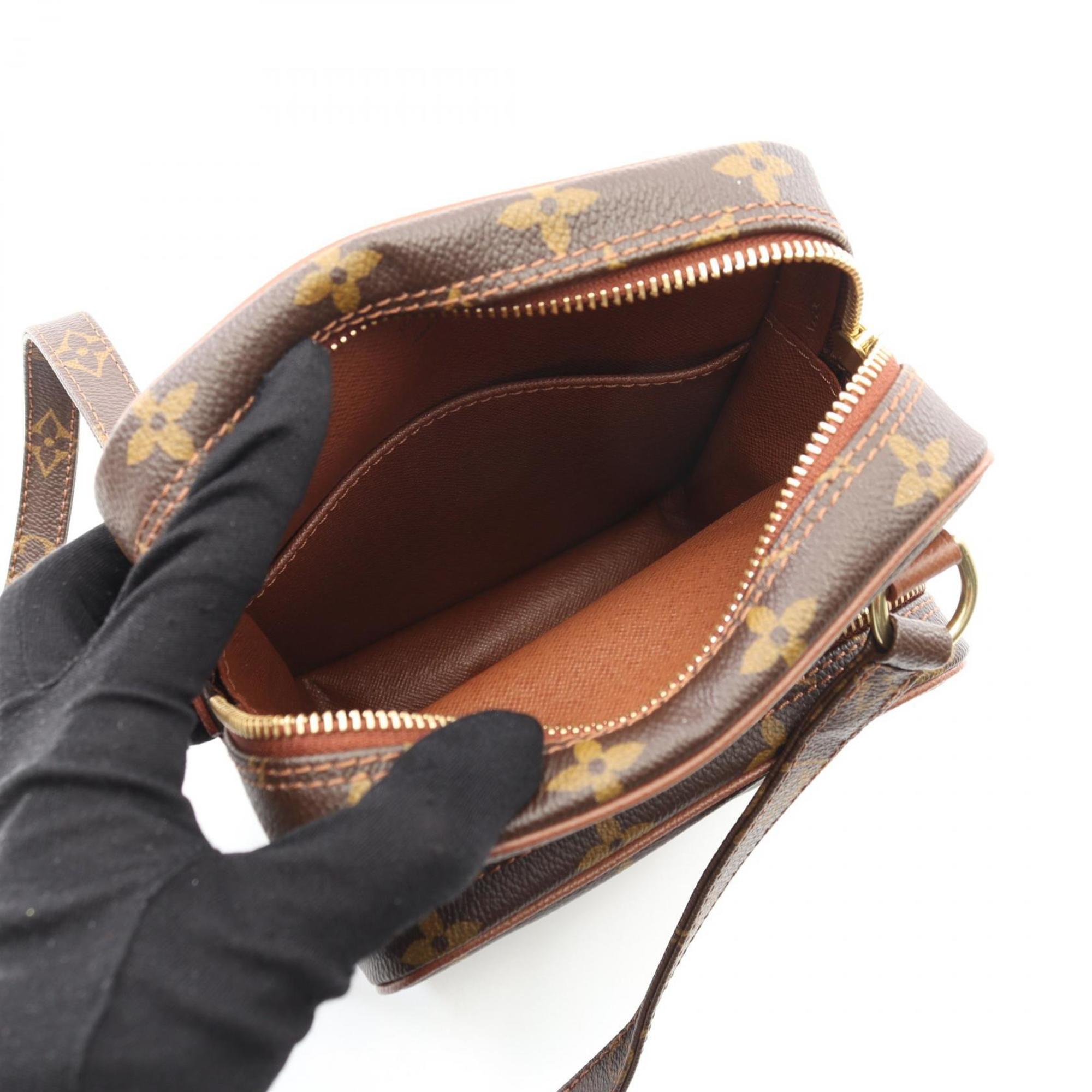 Louis Vuitton Brown Monogram Coated Canvas Shoulder Bag (Pre-Owned)