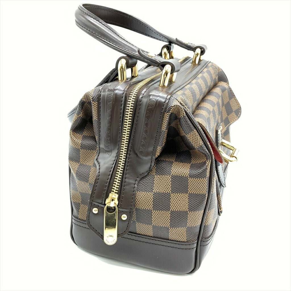 Louis Vuitton Brown Damier Canvas Ebene Damier Canvas Handbag (Pre-Owned)