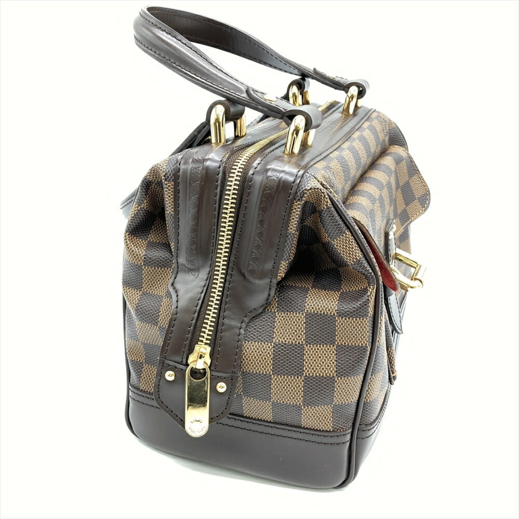 Louis Vuitton Brown Damier Canvas Ebene Damier Canvas Handbag (Pre-Owned)