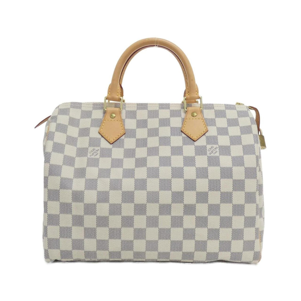 Louis Vuitton Azur Coated Canvas Boston Bag (Pre-Owned)