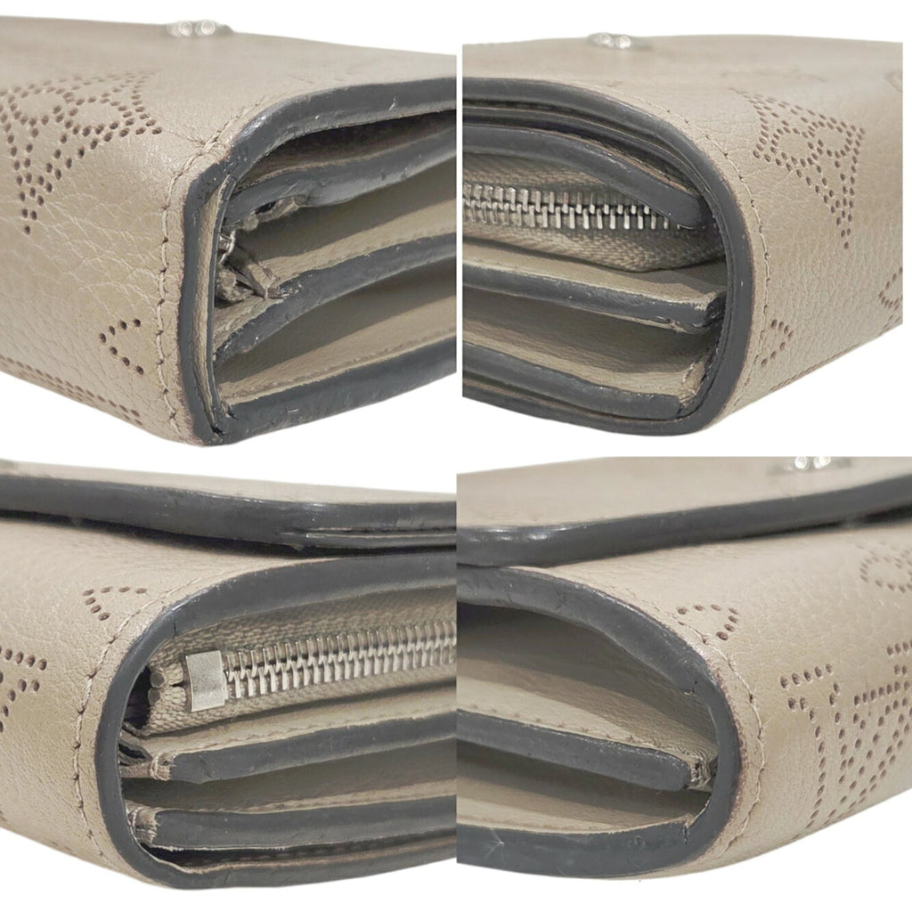 Louis Vuitton Galle Mahina Leather Wallet (Bi-Fold) (Pre-Owned)