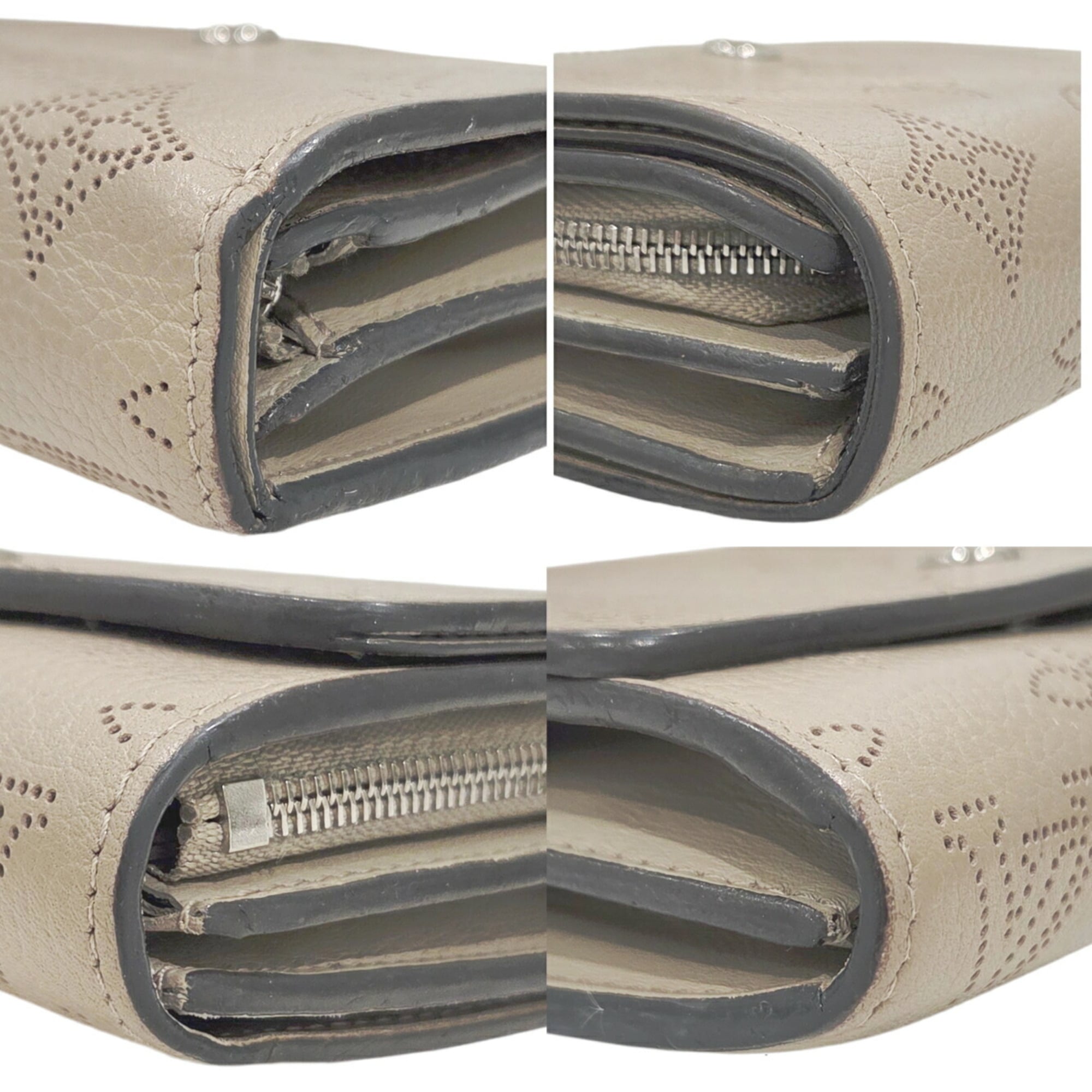 Louis Vuitton Galle Mahina Leather Wallet (Bi-Fold) (Pre-Owned)