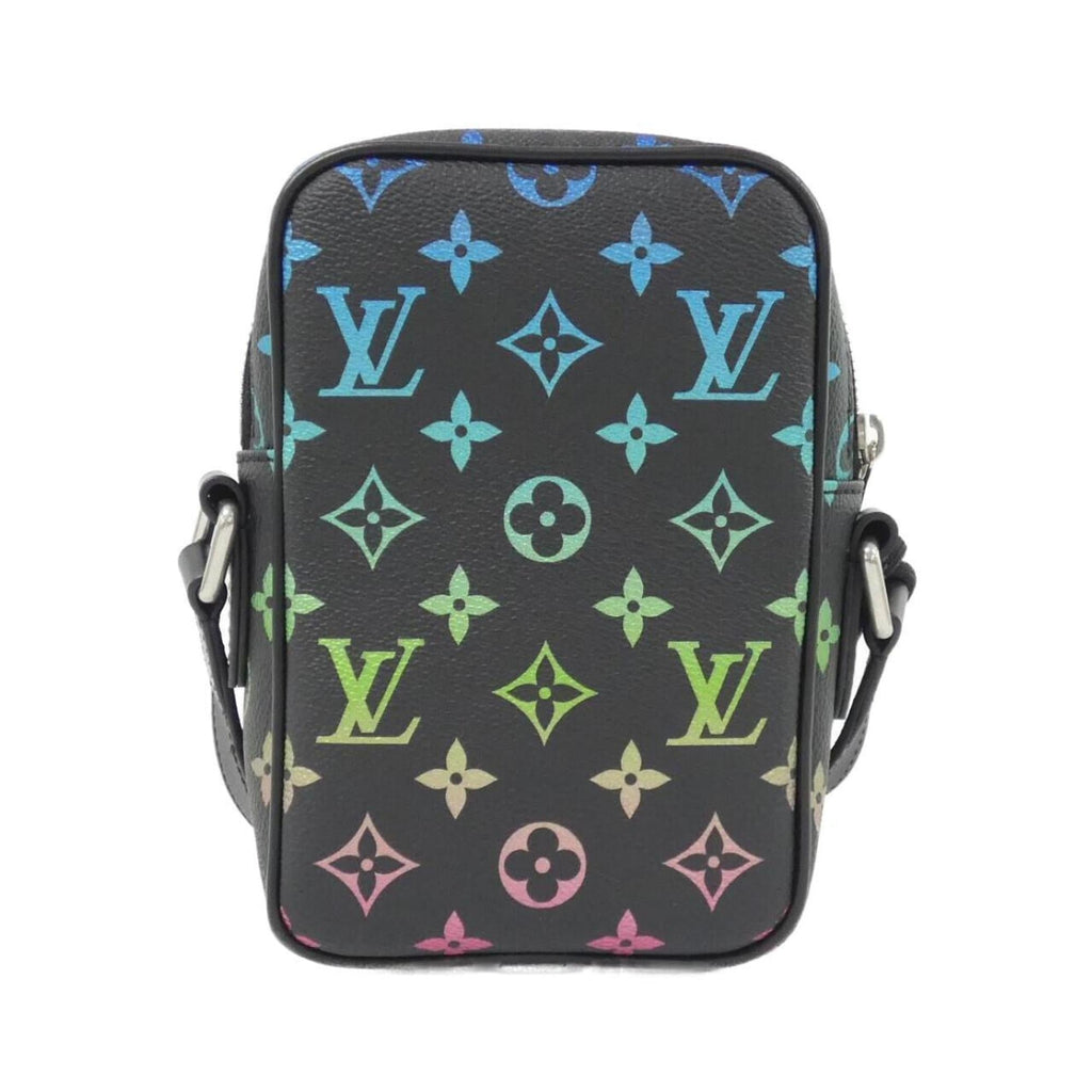 Louis Vuitton Black Coated Canvas Shoulder Bag (Pre-Owned)