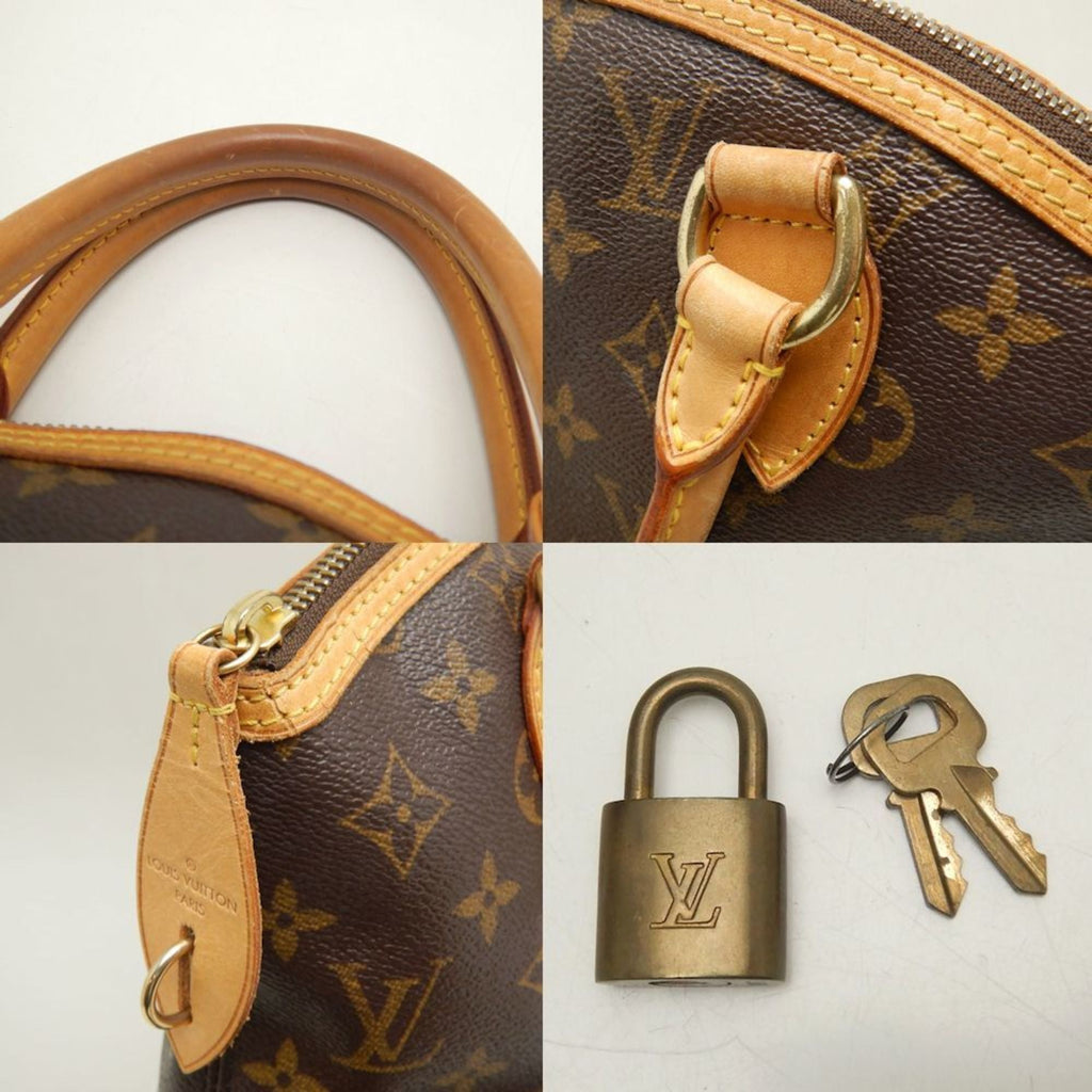 Louis Vuitton Brown Pvc Handbag (Pre-Owned)