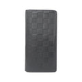 Louis Vuitton Damier Infini Onyx Leather Long Wallet (Bi-Fold) (Pre-Owned)
