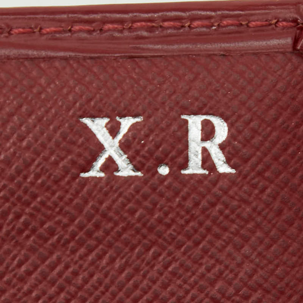 Louis Vuitton Red Color Cuir Ombre Leather Wallet (Bi-Fold) (Pre-Owned)