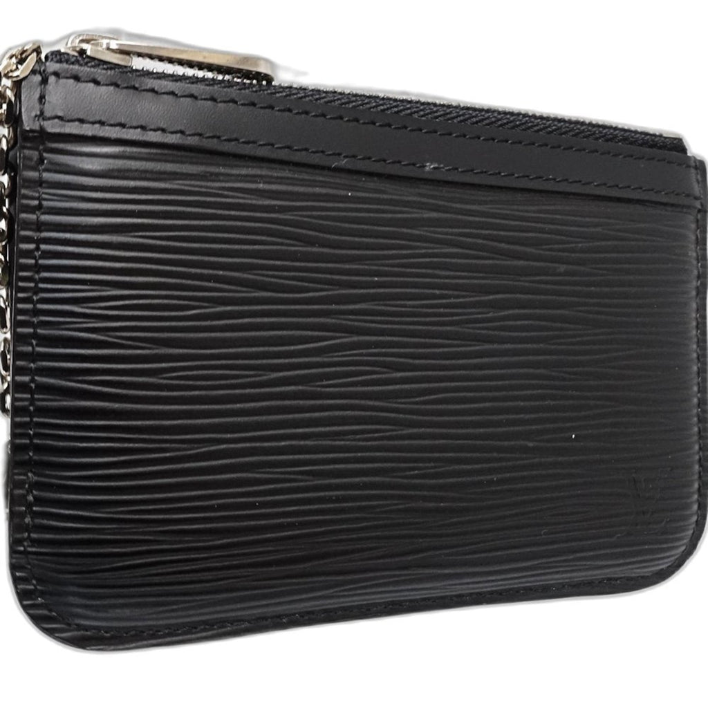 Louis Vuitton Noir Epi Leather Coin Purse/Coin Case (Pre-Owned)