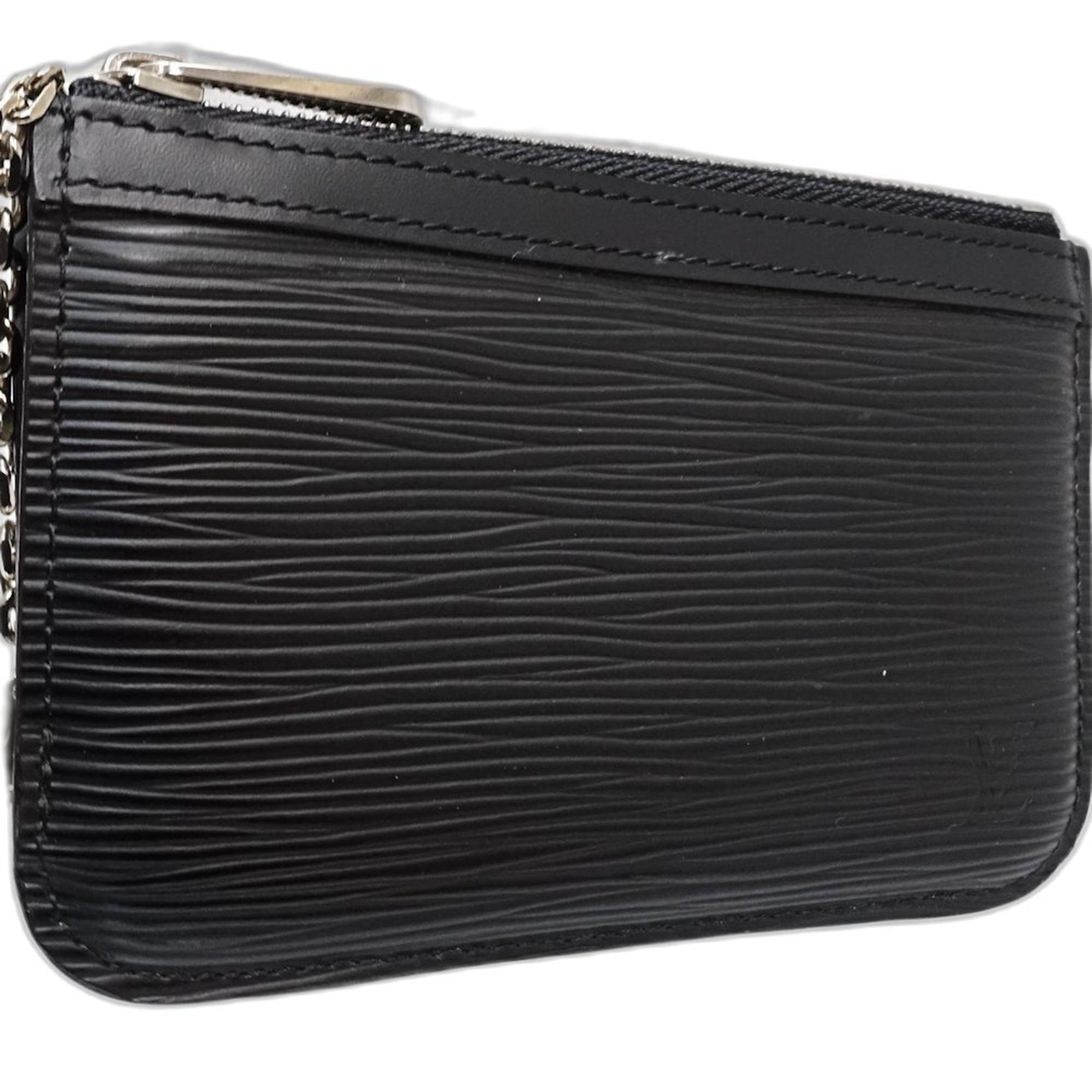 Louis Vuitton Noir Epi Leather Coin Purse/Coin Case (Pre-Owned)