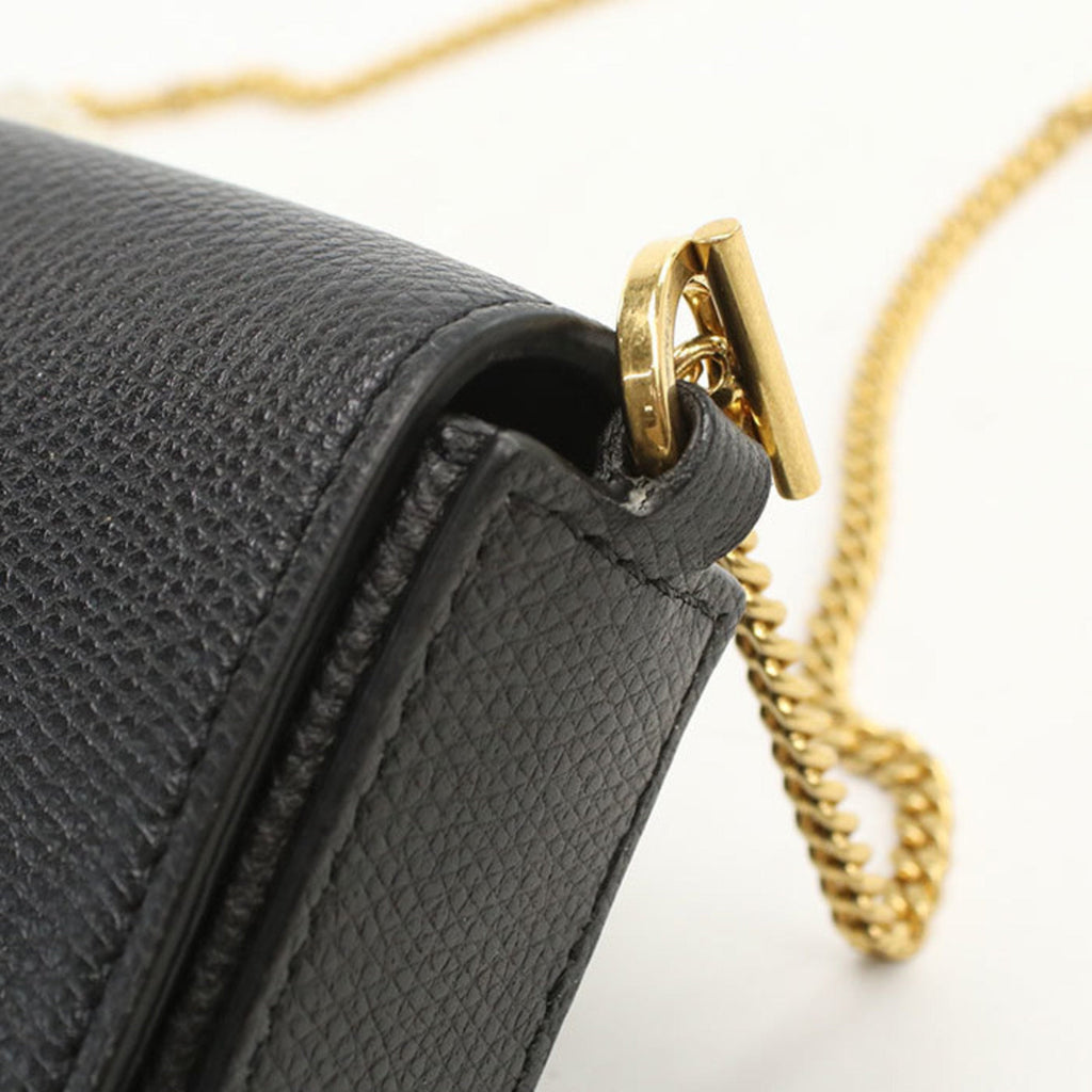 VLogo Signature Wallet on Chain Leather