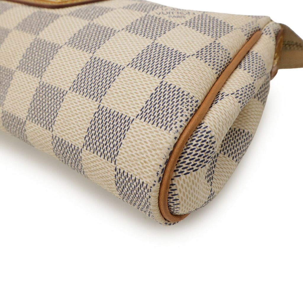 Louis Vuitton Damier Azur Ivory Damier Azur Shoulder Bag (Pre-Owned)