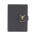 Louis Vuitton Taurillon Black Leather Wallet (Bi-Fold) (Pre-Owned)