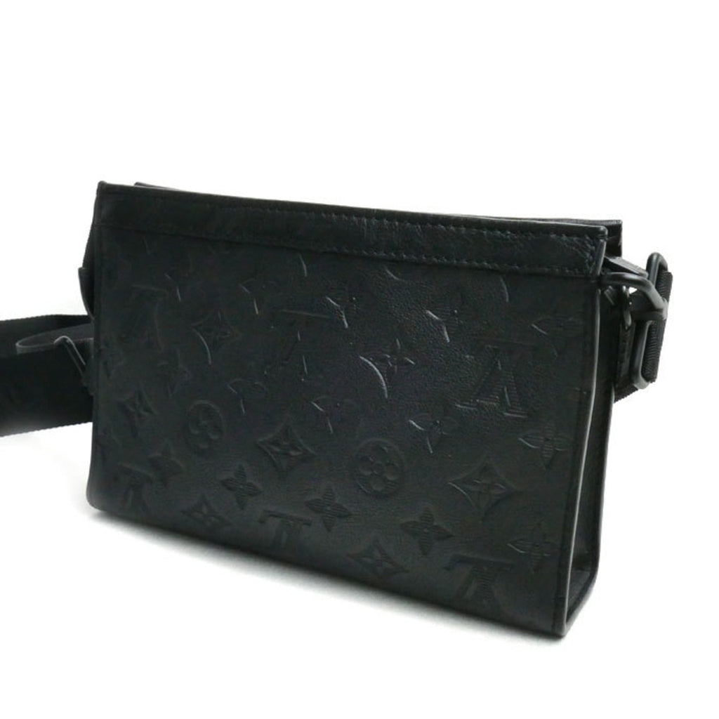 Louis Vuitton Black Monogram Shadow Pouch Shoulder Bag (Pre-Owned)