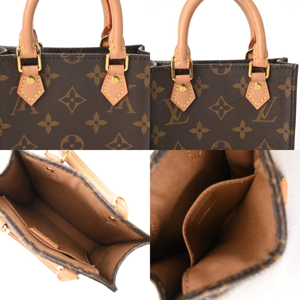 Louis Vuitton Brown Monogram Canvas Handbag (Pre-Owned)