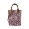 Louis Vuitton Bordeaux Jacquard Handbag (Pre-Owned)