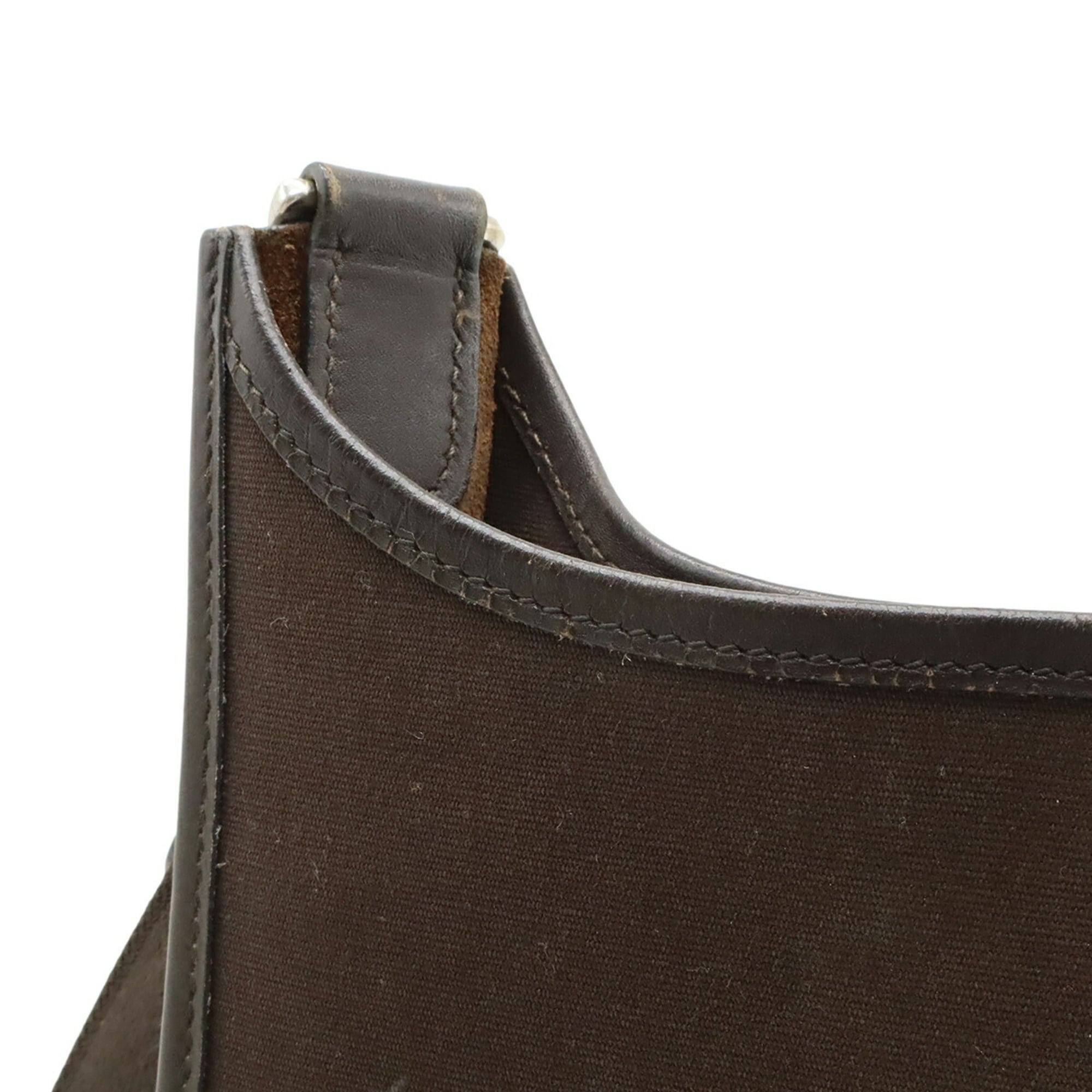 Evelyne Bag Gen I Toile and Leather PM
