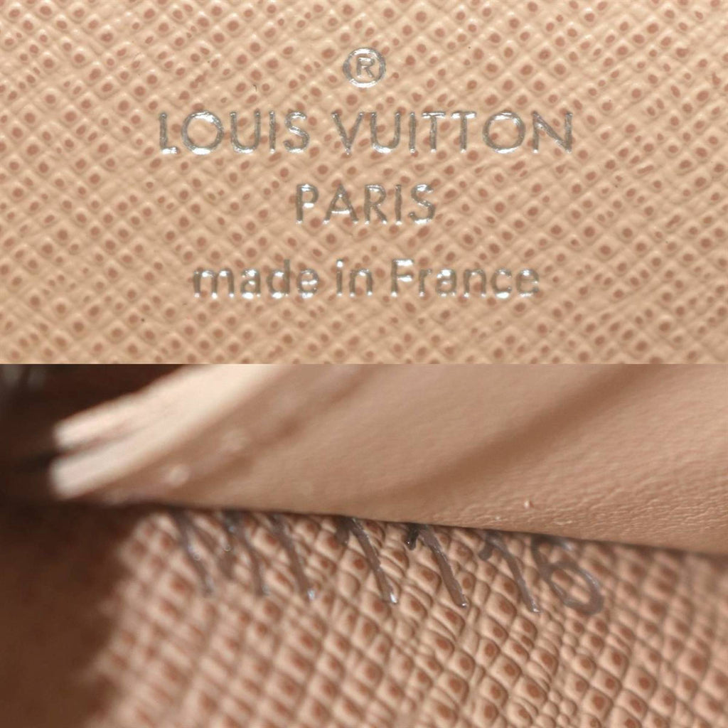 Louis Vuitton Beige Pink Long Wallet (Bi-Fold) (Pre-Owned)