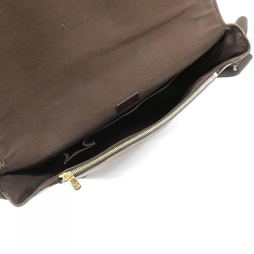 Louis Vuitton Ebene Coated Canvas Shoulder Bag (Pre-Owned)