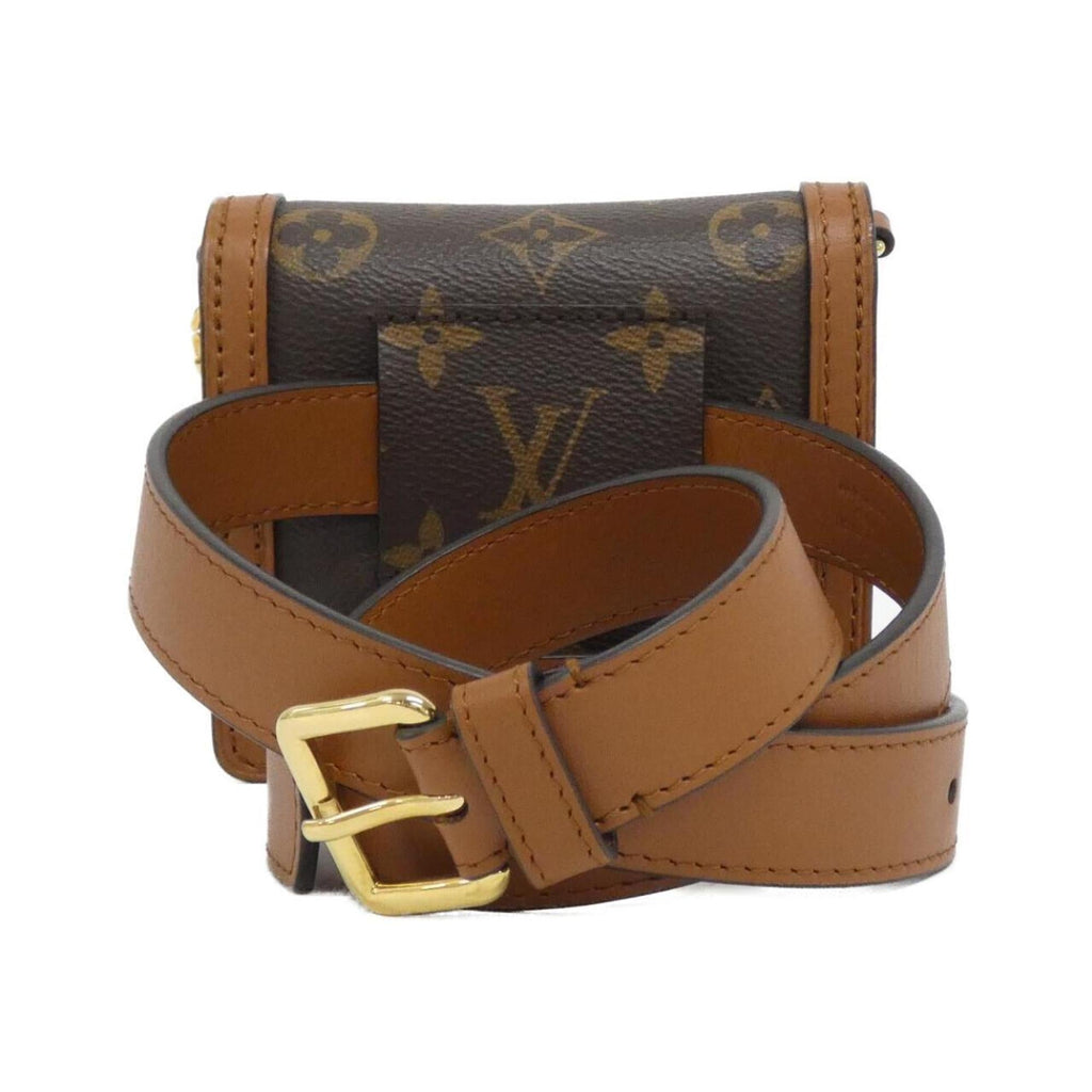 Louis Vuitton Marron Coated Canvas Fanny Pack (Pre-Owned)