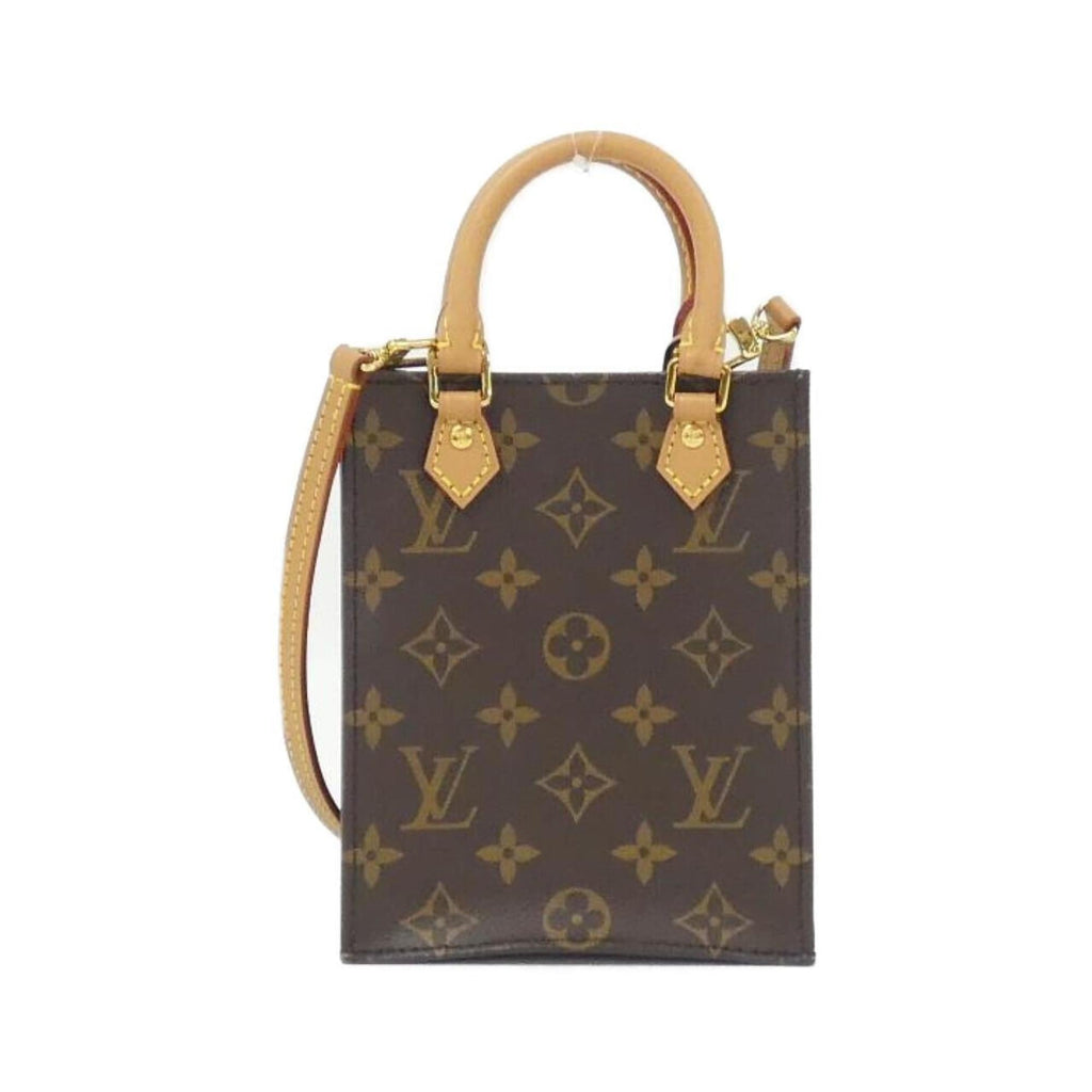 Louis Vuitton Monogram Marron Coated Canvas Handbag (Pre-Owned)