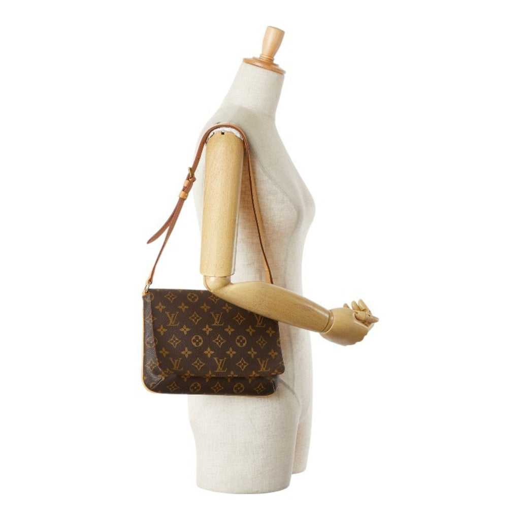 Louis Vuitton Brown Pvc Leather Shoulder Bag (Pre-Owned)