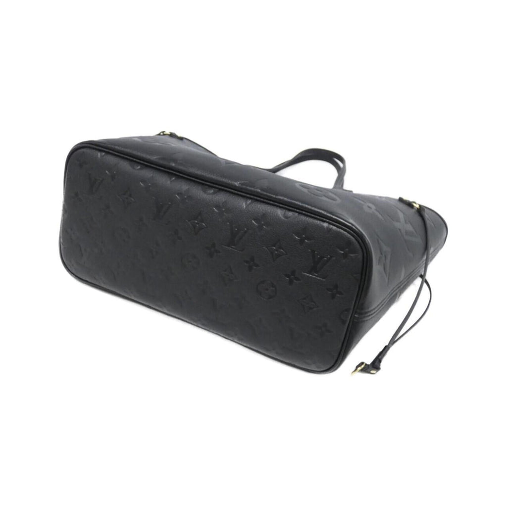 Louis Vuitton Black Leather Handbag Pouch (Pre-Owned)