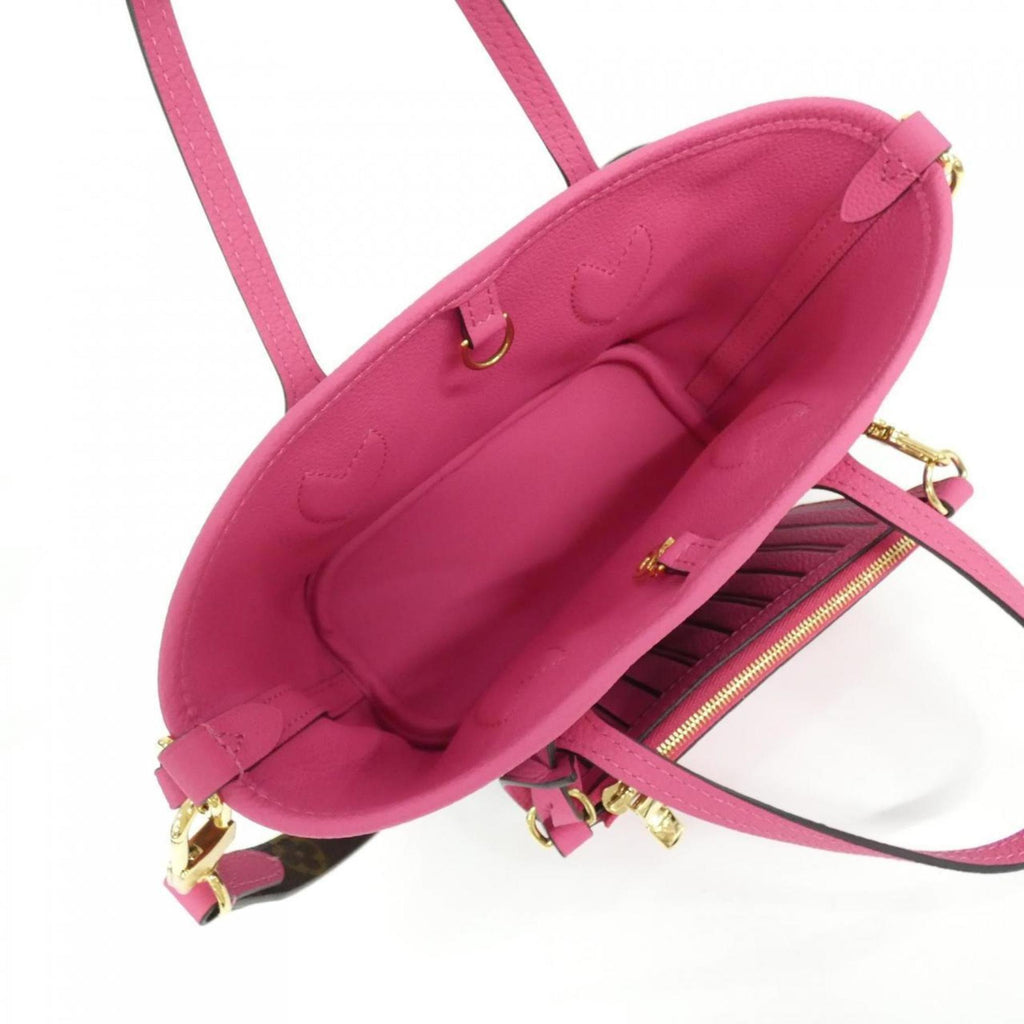 Louis Vuitton Monogram Marron Rose Coated Canvas Leather Handbag (Pre-Owned)