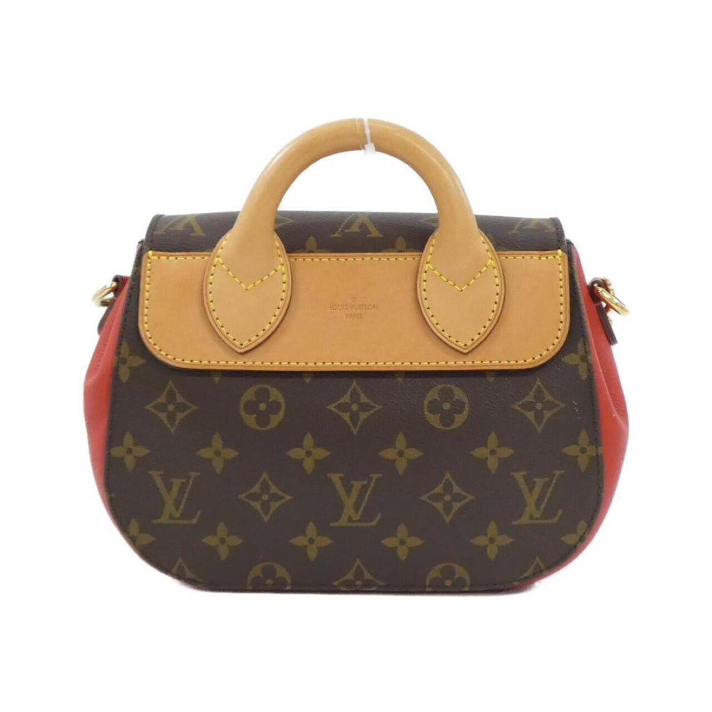 Louis Vuitton Marron Coated Canvas Handbag (Pre-Owned)