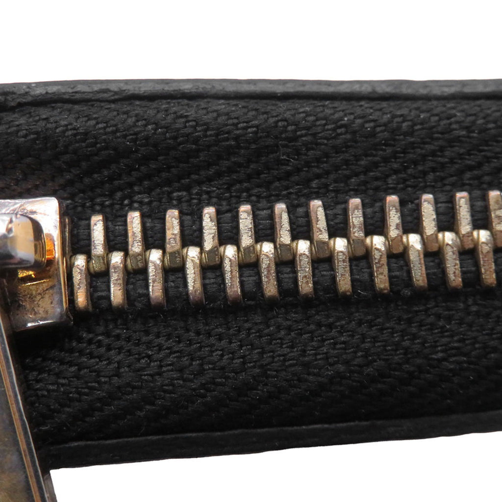 Louis Vuitton Black Noir Epi Leather Long Wallet (Bi-Fold) (Pre-Owned)