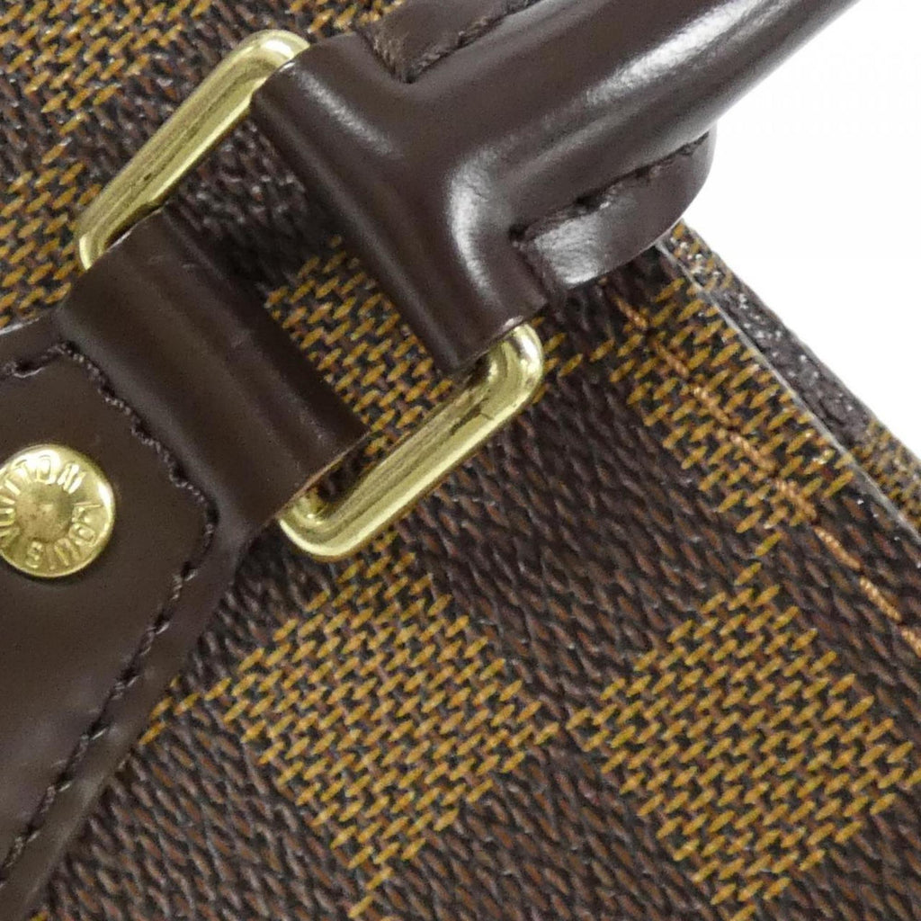 Louis Vuitton Brown Coated Canvas Handbag Tote Bag (Pre-Owned)