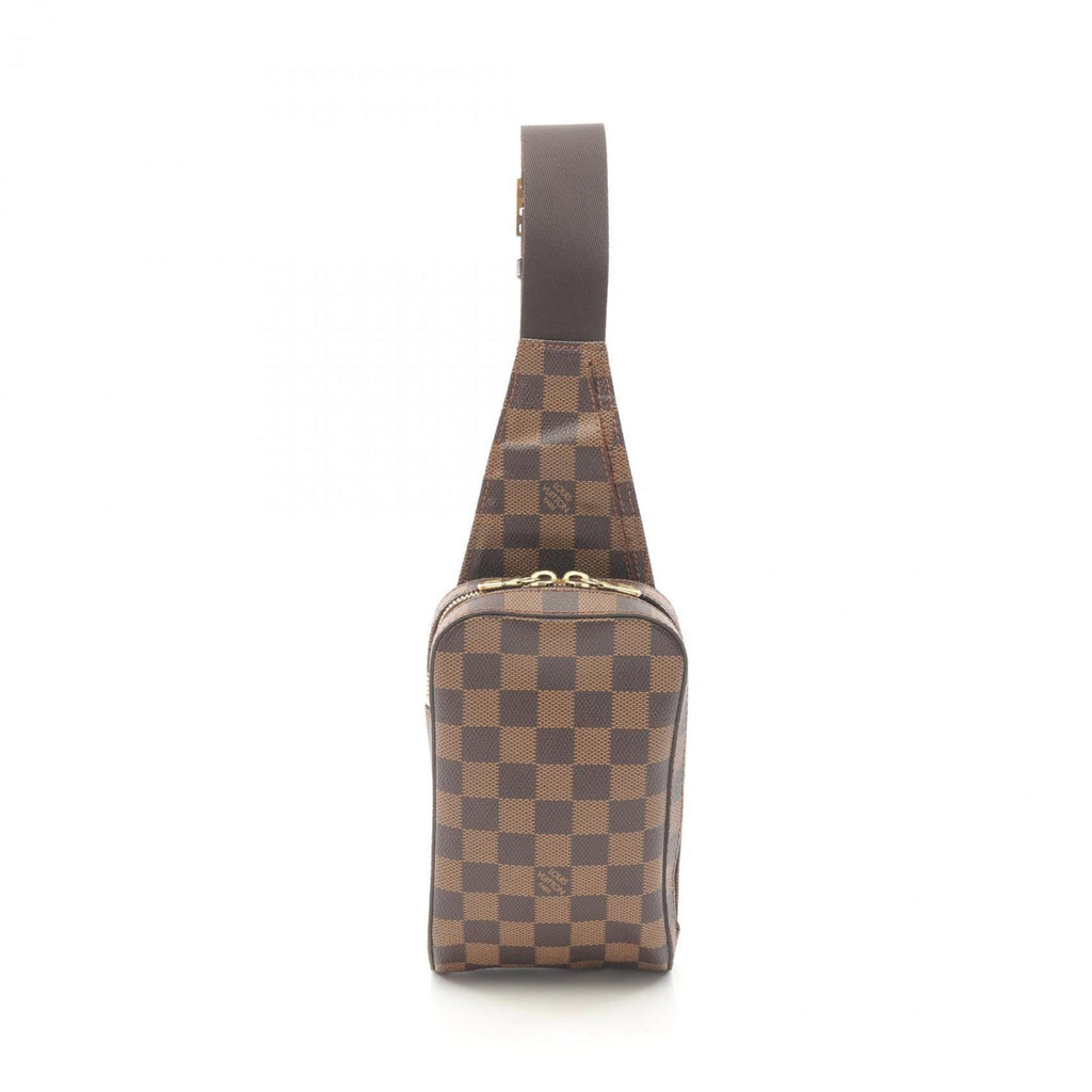 Louis Vuitton Brown Damier Canvas Coated Canvas Fanny Pack Sling Bag (Pre-Owned)