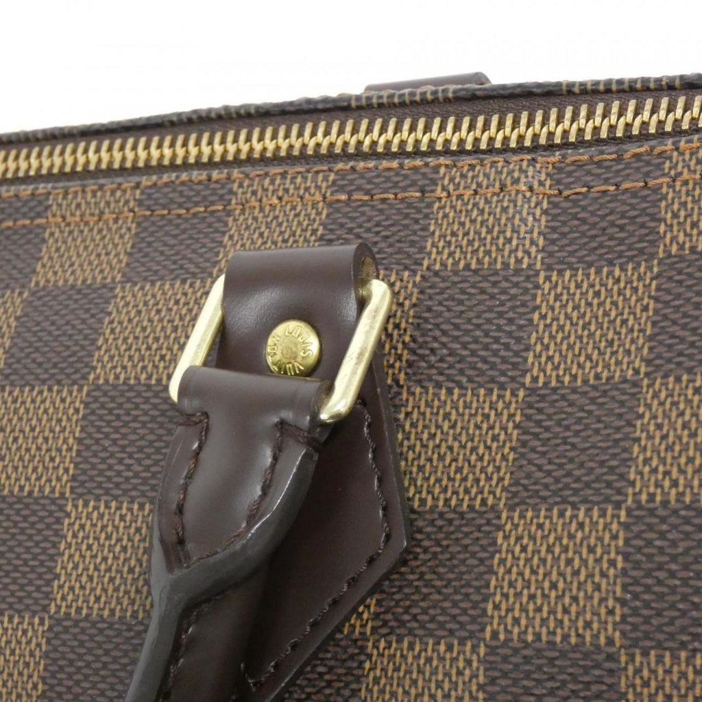 Louis Vuitton Ebene Coated Canvas Boston Bag (Pre-Owned)