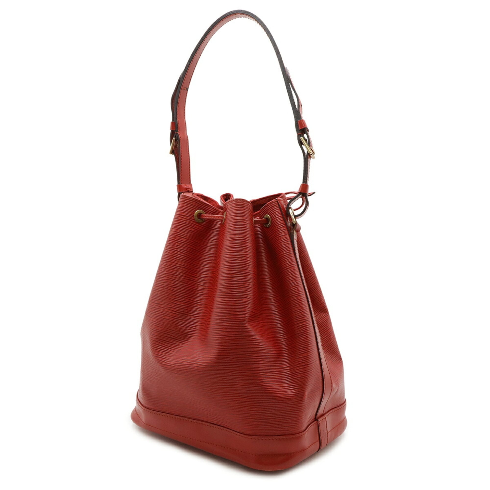 Louis Vuitton Red Color Epi Leather Shoulder Bag (Pre-Owned)