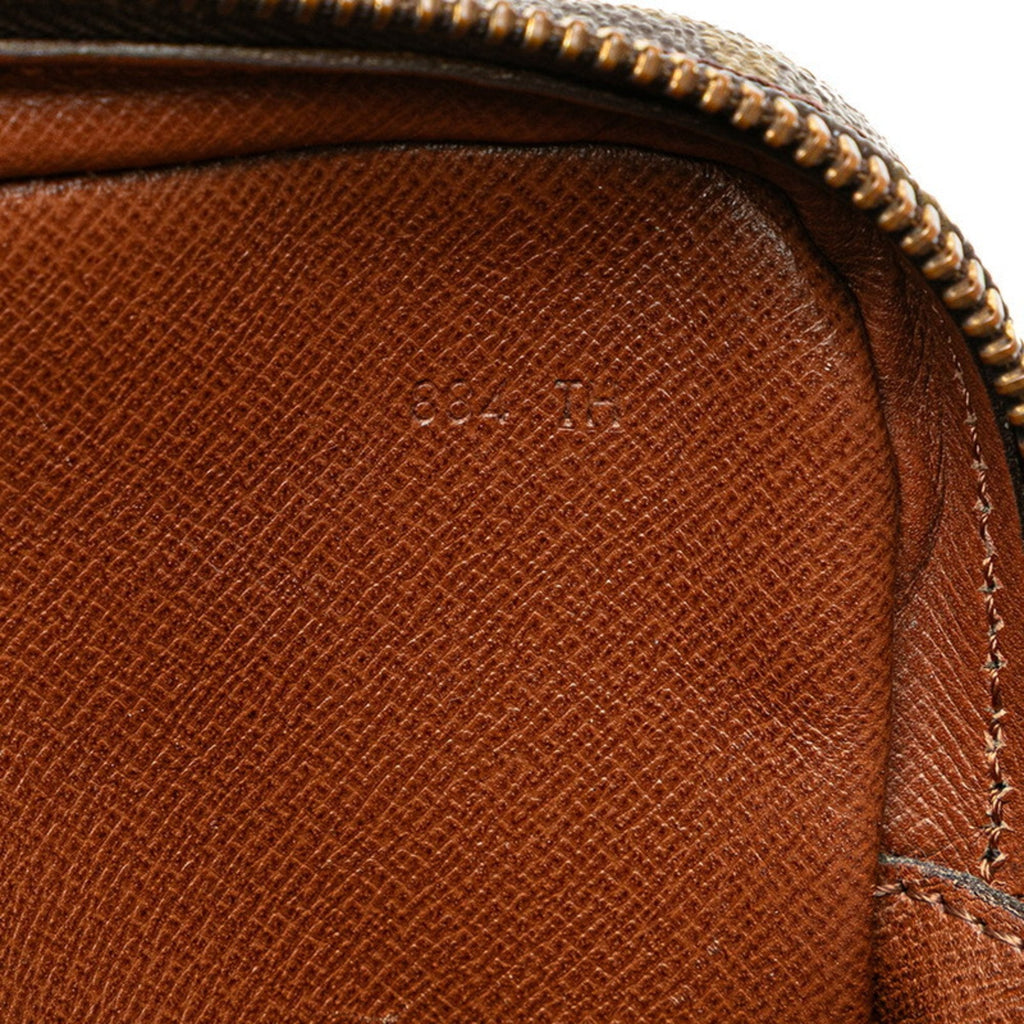 Louis Vuitton Brown Pvc Leather Pochette Shoulder Bag (Pre-Owned)