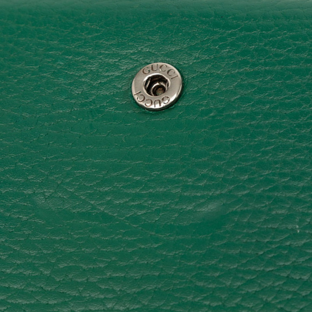 Dionysus Chain Wallet Leather with Embellished Detail Small