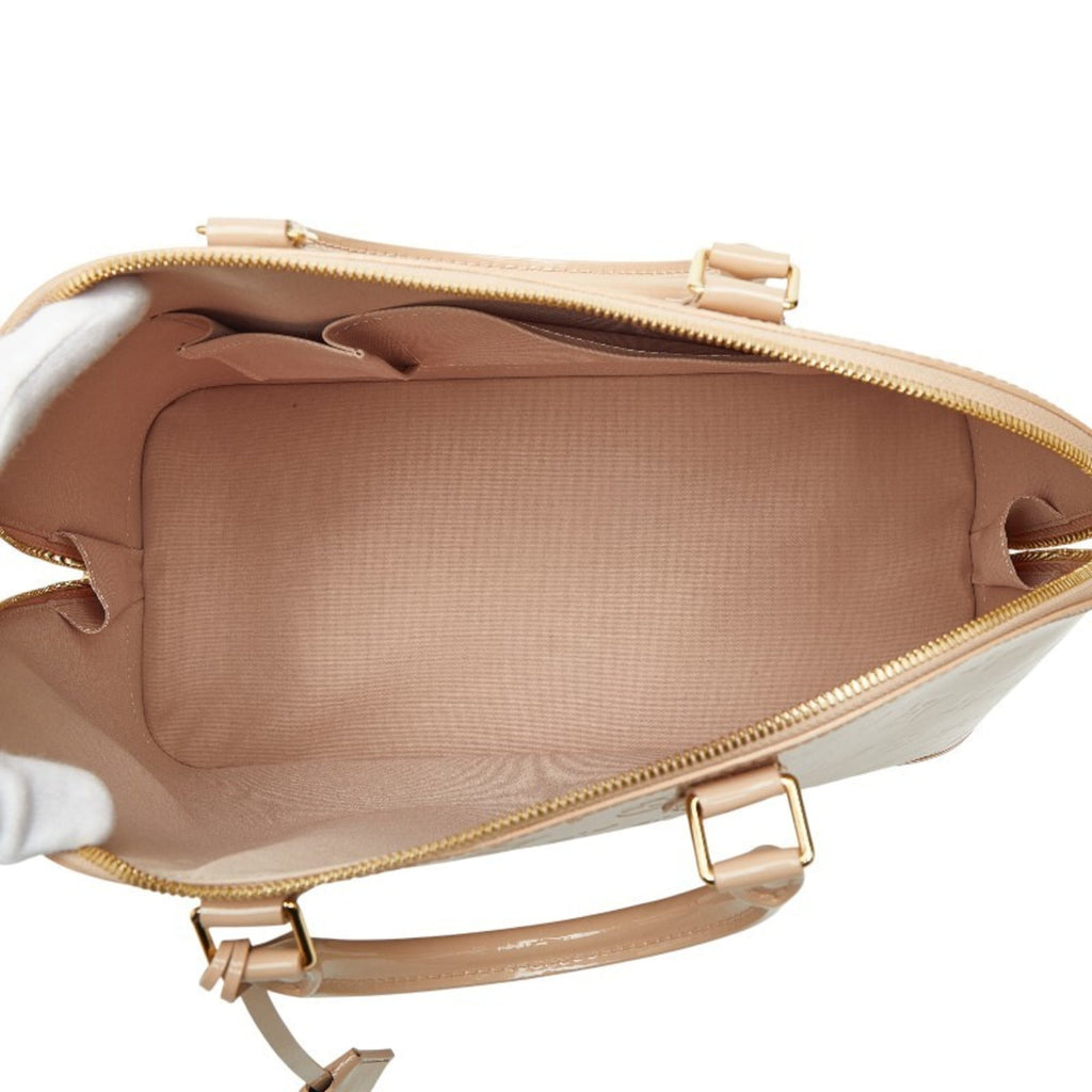 Louis Vuitton Monogram Rose Florentin Patent Leather Monogram Vernis Handbag (Pre-Owned)