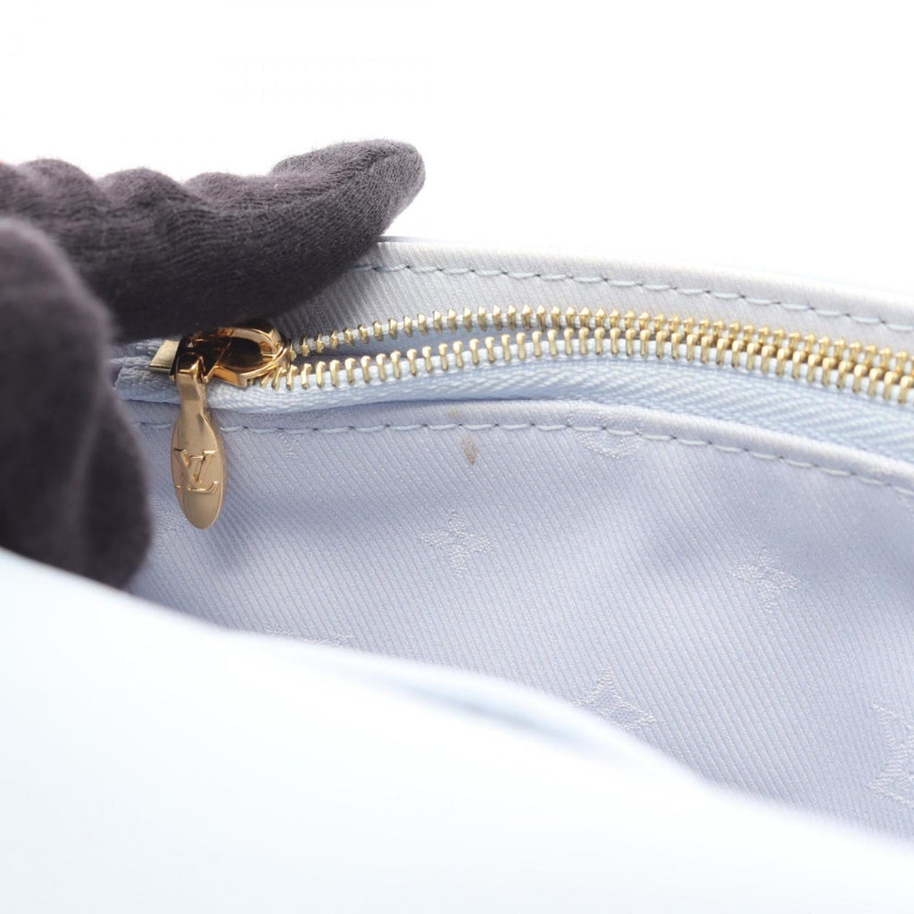 Louis Vuitton Blue Leather Shoulder Bag (Pre-Owned)