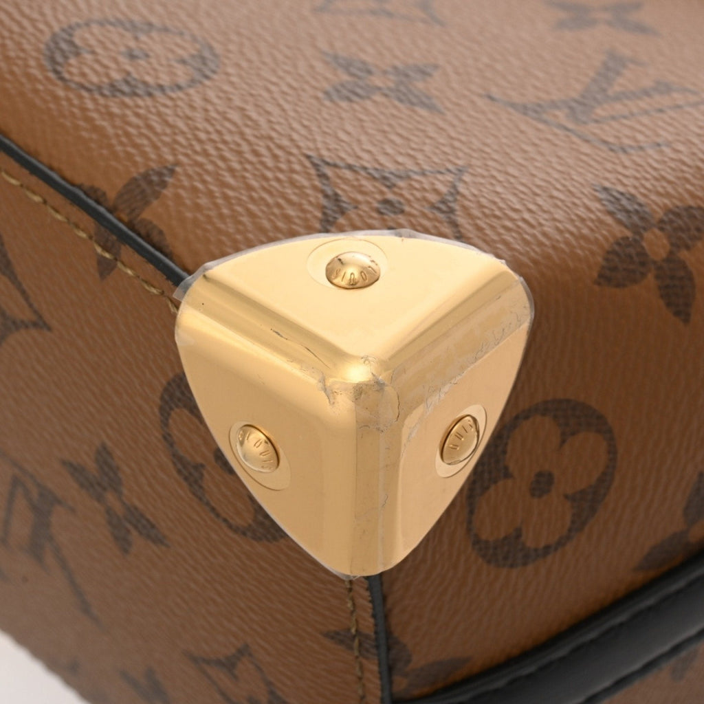 Louis Vuitton Brown Monogram Canvas Shoulder Bag (Pre-Owned)