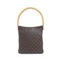 Louis Vuitton Brown Coated Canvas Shoulder Bag (Pre-Owned)